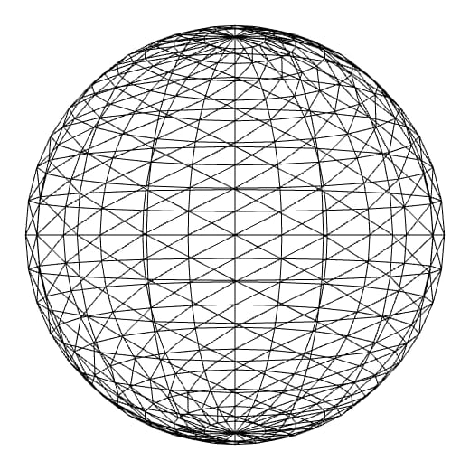 sphere wireframe